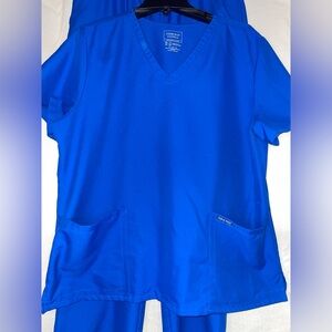 Cherokee Royal Blue Petite Top